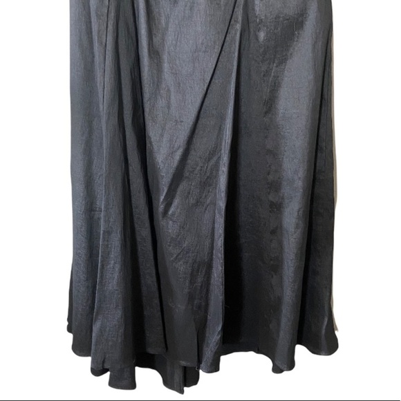 NWT Jessica McClintock x Vintage Strapless Twist Front Maxi - Picture 4 of 8